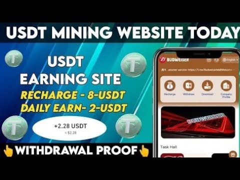 NEW USDT EARNING SITE || 2 USDT DAILY INCOME