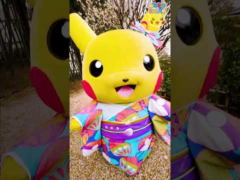 【ポケモン公式】ポケモン Shorts ～きものピカチュウ PART3〜 #ポケモンKidsTV