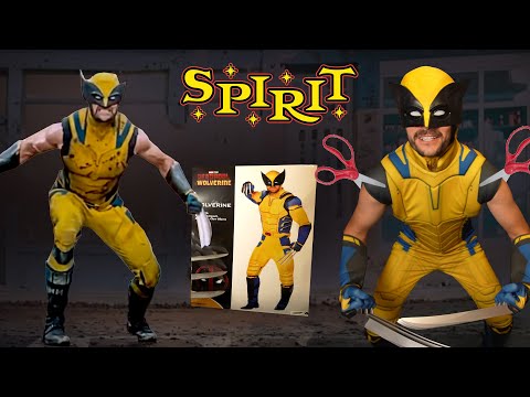 $60 Spirit WOLVERINE Costume NO SLEEVES