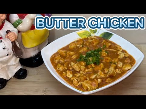 🟢  CUTTING  COOKING  BUTTER CHICKEN  | ASMR