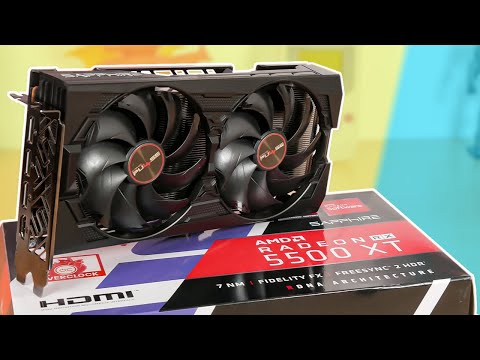 THE QUIETEST model I've ever tried - Sapphire RX 5500 XT Pulse 4 GB