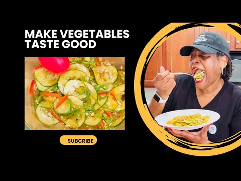 How to make Vegetables Taste Good (Korean Cucumber Salad)