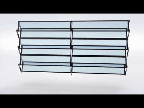 Skyfold Mirage Retractable Glass Walls - Animation