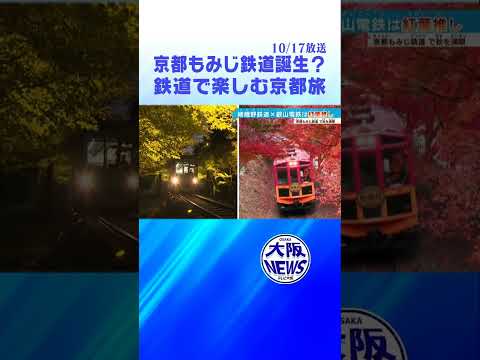 【Kyoto】 Autumn Foliage Railway is Recommended