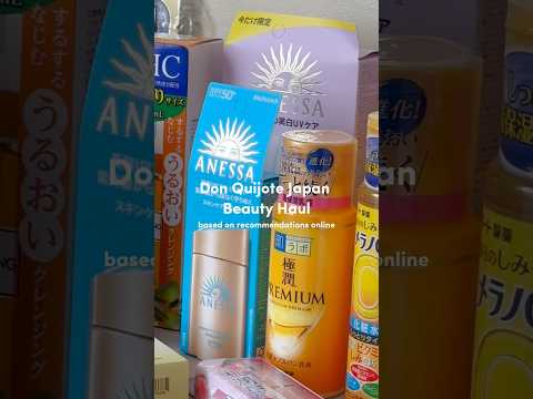 BEST JAPANESE BEAUTY PRODUCTS  | DON QUIJOTE SKINCARE HAUL | Truly Tara