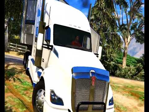 GTA 5 Truck T680 gameplay video| #truck #gta5 #video #viralvideo #gaming