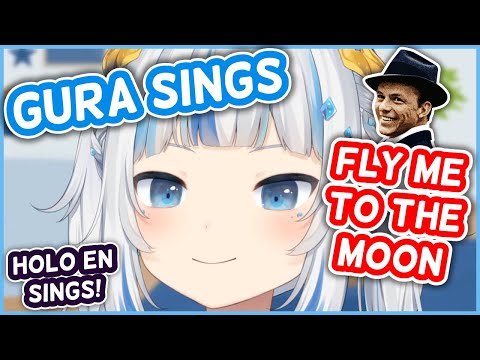 Gawr Gura - Fly Me To The Moon - 4 Mil Subs Celebration | HololiveEN Sings [UNARCHIVED KARAOKE]