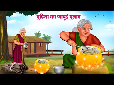 बुढ़िया का जादुई पुलाव | Hindi Kahaniya | Moral Stories | Bedtime Stories | Story In Hindi