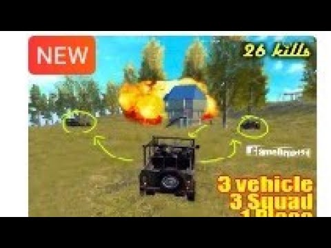 Chicken Dinner with Vehicle Challenge | Solo Squad | PUBG Mobile
player : Goo gamers