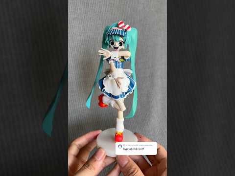 Hypnotized Mesmerizer Miku Figure #miku #mesmerizer #vocaloid #shorts #初音ミク @hatsunedkaname