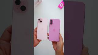 Pink Apple iPhone 16 Plus vs iPhone 15 Plus Unboxing!