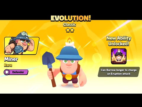 Squad Busters Miner 2 Star Evolution