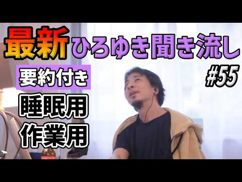 【作業用・睡眠用】ひろゆき聞き流し#55