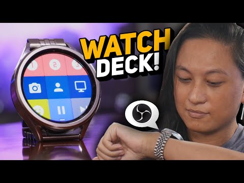 How To Control OBS From Your SMART WATCH