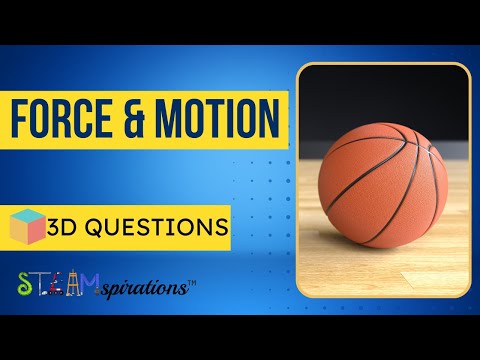 Exploring Force and Motion: How Does Weight Affect Movement? | 3-D Questions from Steamspirations