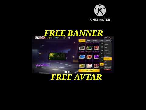 FREE AVATAR AND BANNER#freefiremax #ffshorts #games