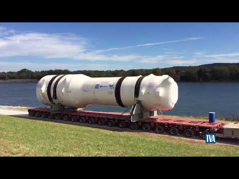 Massive Nuclear Steam Generators Offload