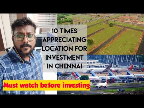 10 times appreciating location for investment in Chennai | Parandur Airport | Chennai's New Airport