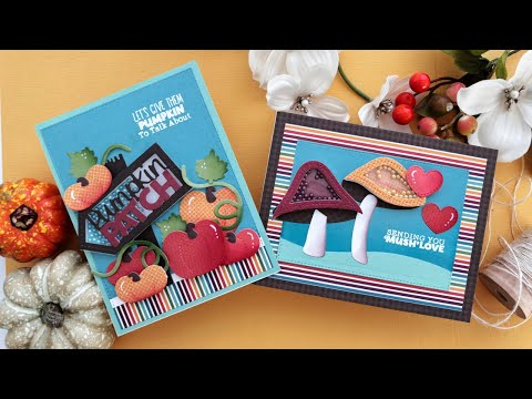 EASY & CUTE Fall Fun Shaker Cards | Queen & Co