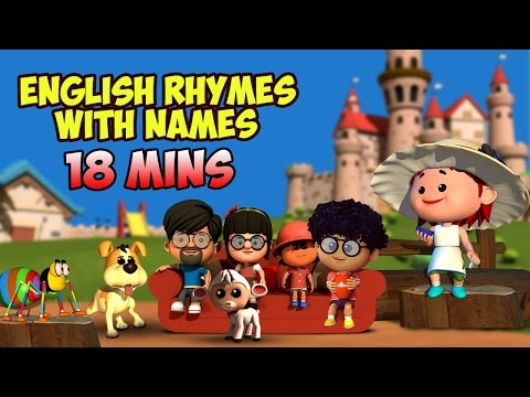 English Rhymes For Children | Compilation of Names | LIV Kids Nursery Rhymes and Songs | HD