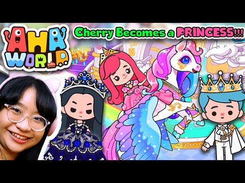 Aha World - Cherry Becomes a PRINCESS??!!!