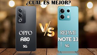 OPPO A80 5G vs Redmi Note 13 5G