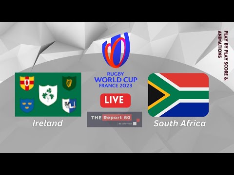 HUGE South Africa vs Ireland CLASH LIVE | Rugby World Cup 2023 Score & Updates