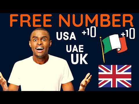 Get Free USA Or Any Other country virtual phone number For free