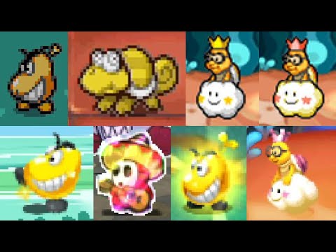 【マリオアンドルイージRPGシリーズ】激レア敵キャラクター＆スペシャル敵キャラクター集 / Mario & Luigi series - All Rare Enemys, Special Enemys