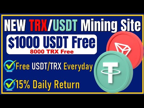 Blockchain TRX and USDT mining project 2022 | invest in TRX/UDT mining and earn passiveincome