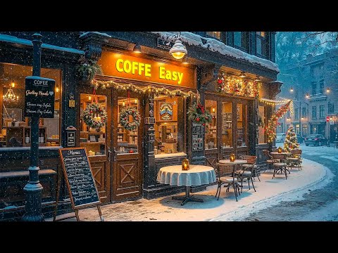 Cozy Winter Piano Jazz ☕ Winter Night Jazz for a Positive Mood - Jazz Playlist for Study, Relax ⛄