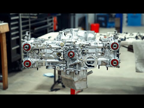 Fully Built Subaru STi Engine | ASMR