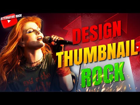 From Average to Viral Thumbnail Design Tips for Alternative Rock Music #rockmusic #design