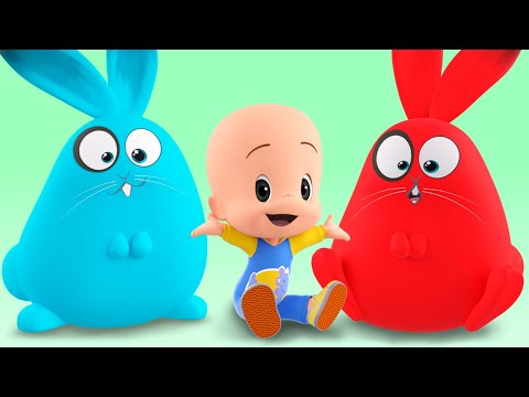 Bunny shaped cube | Toddlers Learning | Cleo & Cuquin