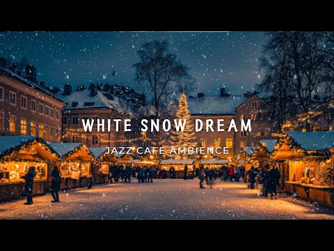 White Snow Dream - Jazz Cafe Ambience (Official Music Video)