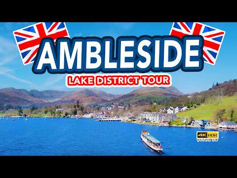 AMBLESIDE | Full tour of Waterhead Ambleside, Lake District, England