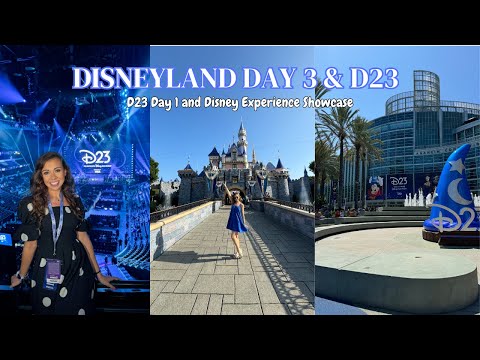 Disneyland Day 3 Vlog | First time EVER at D23 & Disney Parks Panel 2024 | D23 Horizons