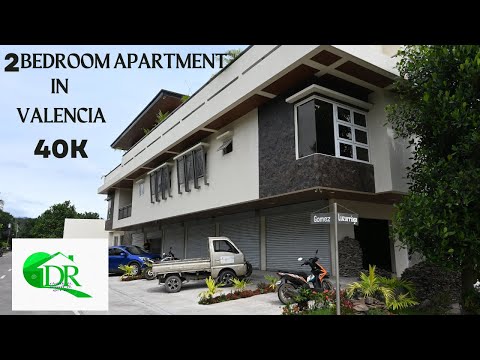 40K PHP/APARTMENT/2 BEDROOM/FURNISHED/VALENCIA/PHILIPPINES