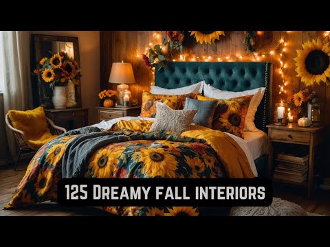 Autumn Dreamscapes: 125 Fall Decor Ideas