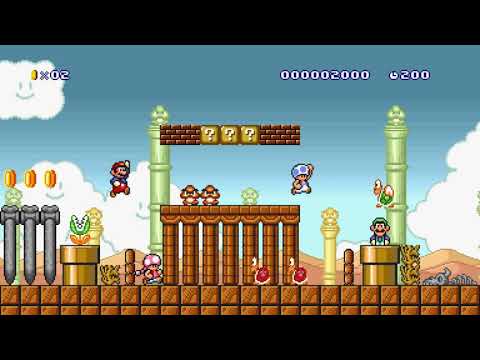 [16BIT] Desert Theme (Super Mario Bros.) - Super Mario Maker 2