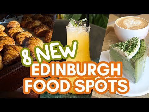 6 BRAND NEW places to EAT and DRINK in Edinburgh, Scotland! Autumn 2023