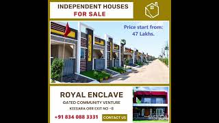 Independent House for Sale @ Keesara. #keesara #nagaram #dammaiguda #rampally #ecil #nfc #malkajgiri