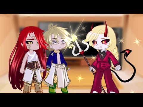 Gods React To Hazbin Hotel || Record Of Ragnarok || Gacha React