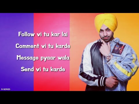 Munda Tainu Like Kre (Lyrics) - Jordan Sandhu | LIKE App Song