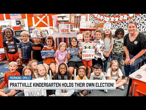 Morning Smile: Prattville Kindergarten holds their own election