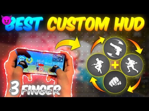 NEW CUSTOM HUD GAMEPLAY..... 😈😈😈 || Free fire montage video || #omg_s #smooth444 #freefiregameplay