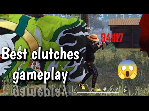 Best clutches ( Gameplay) || Brain dead song free fire gameplay || 1 vs 4 #nonstopgaming #omg_s