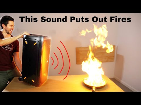 Using Sound as a Fire Extinguisher