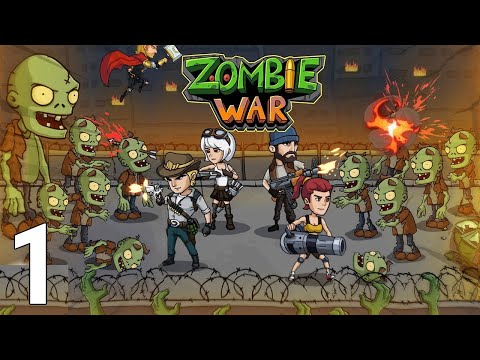 Zombie War Idle Defense Game Gameplay Part 1 - Tutorial Stage 1 (iOS/Android)