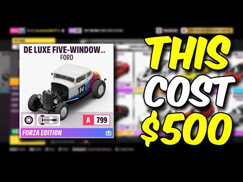 Forza Made This *RARE* Car Cost 500USD...